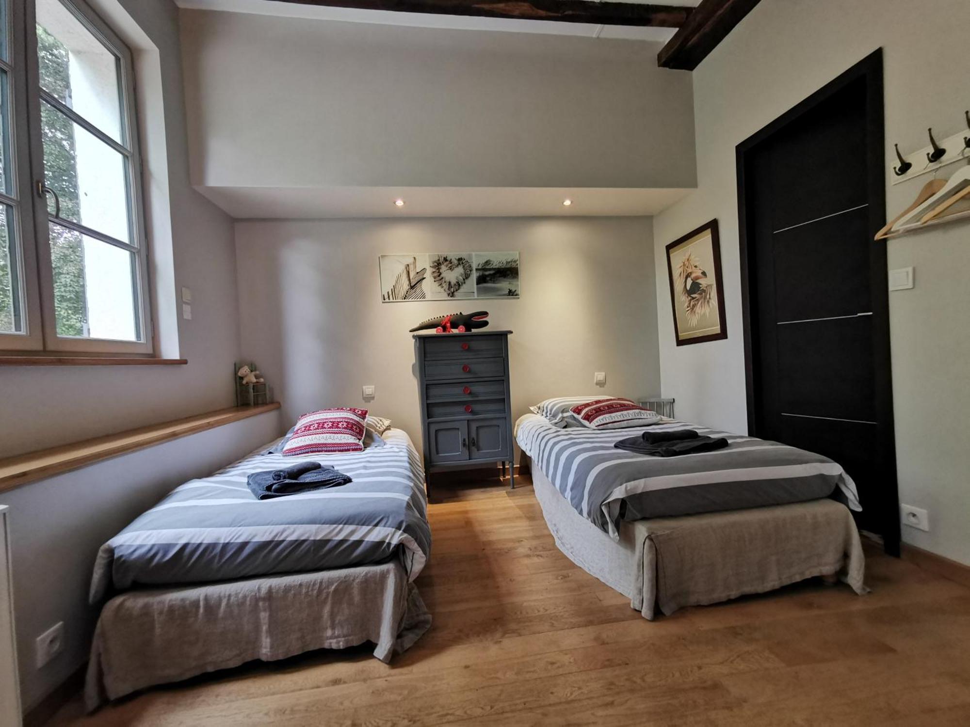 Bed and Breakfast Le Petit Moulin à Faverelles Chambre photo